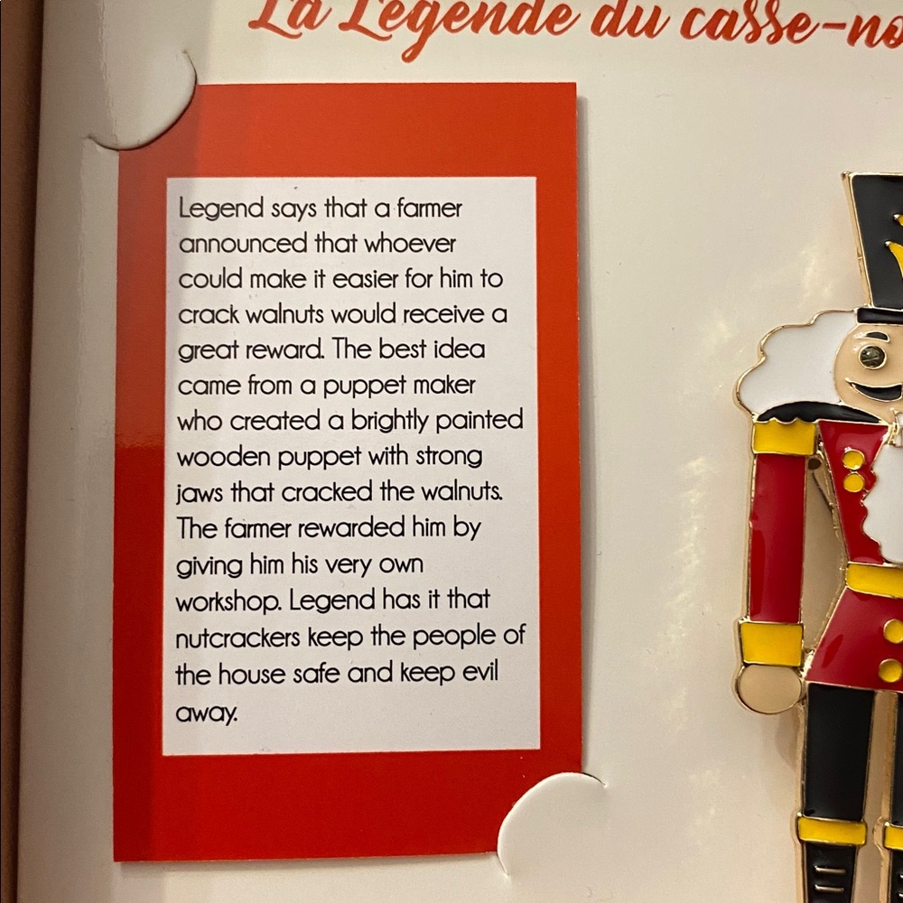 Nutcracker Enamel Pin NWT - Picture 2 of 4